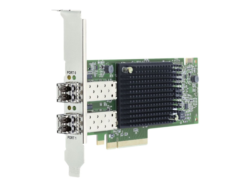 Lenovo ThinkSystem Emulex LPe32002 V2 - Hostbus-Adapter - PCIe 4.0 x8 Low-Profile - 32Gb Fibre Channel Gen 7 (Short Wave)