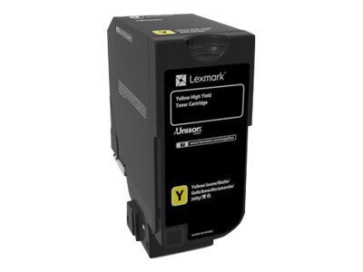 Lexmark Hohe Ergiebigkeit - Gelb - original
