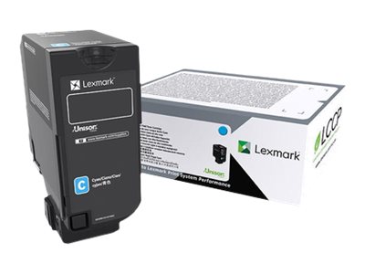 Lexmark Hohe Ergiebigkeit - Cyan - original