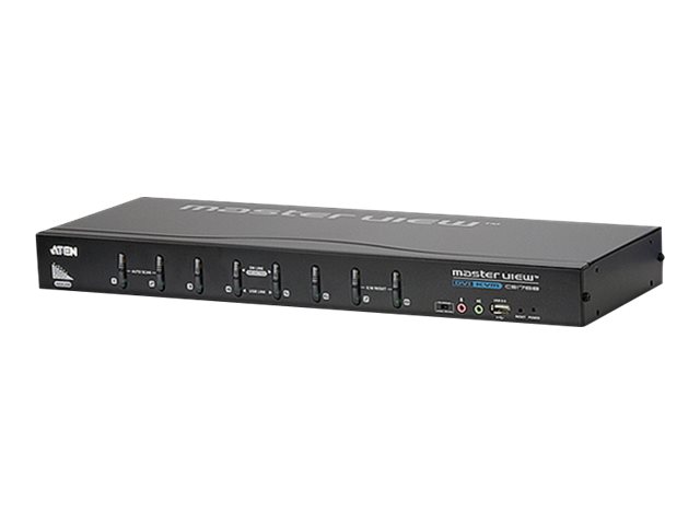 ATEN CS1768 - KVM-/Audio-/USB-Switch - 8 x KVM/Audio