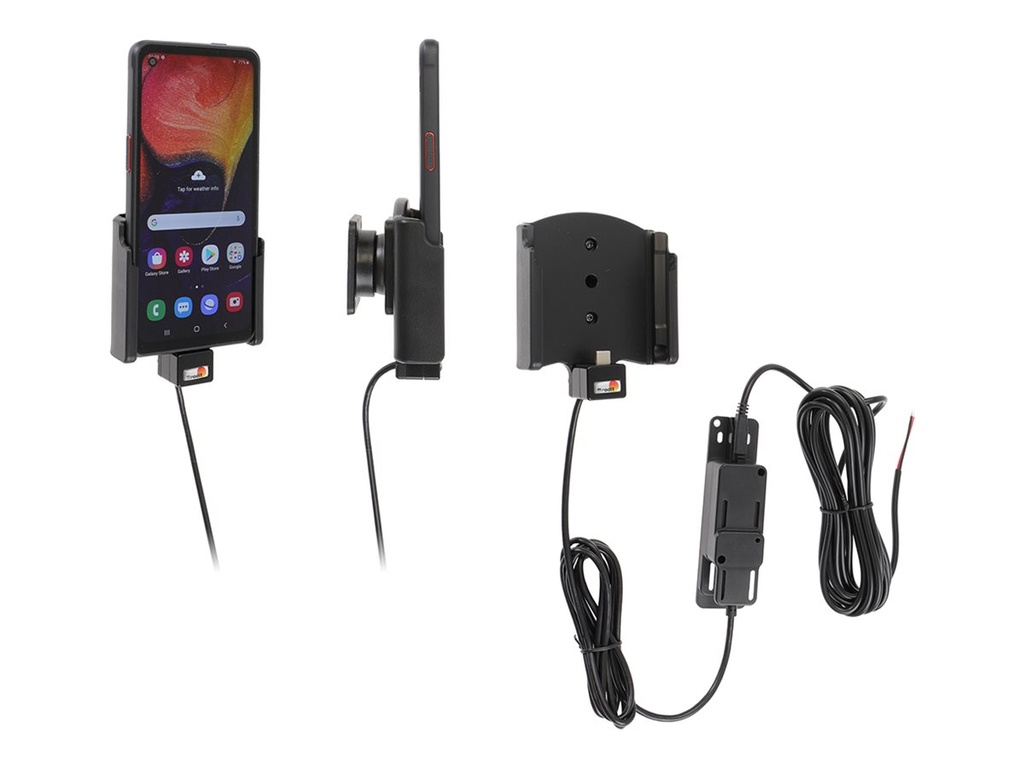 Brodit Kfz-Ladeschale - mit USB-Kabel - QC 3.0 - 2 Ausgabeanschlussstellen (USB, USB Typ A)