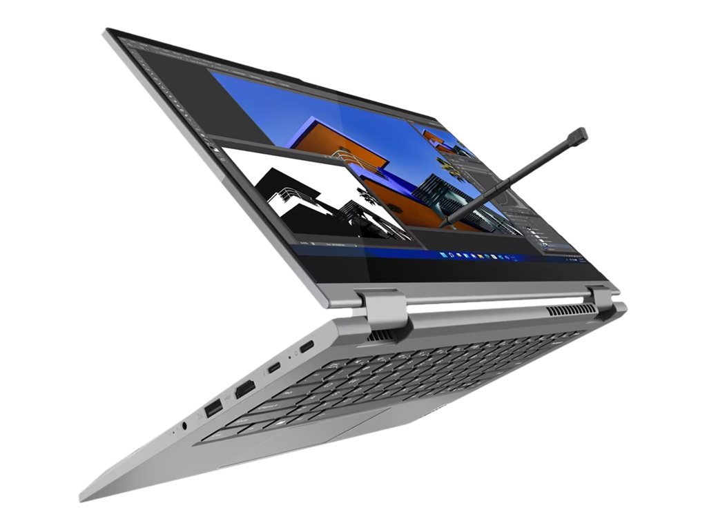 Lenovo ThinkBook 14s Yoga G3 IRU 21JG - Flip-Design - Intel Core i7 1355U / 1.7 GHz - Win 11 Pro - Intel Iris Xe Grafikkarte - 16 GB RAM - 512 GB SSD NVMe - 35.6 cm (14")