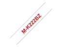 Brother M-K222BZ - Kunststoff - Rot auf Weiß - Rolle (0,9 cm x 8 m)