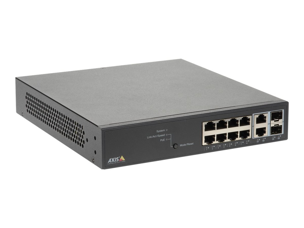Axis T8508 PoE+ Network Switch - Switch - managed - 8 x 10/100/1000 (PoE+)