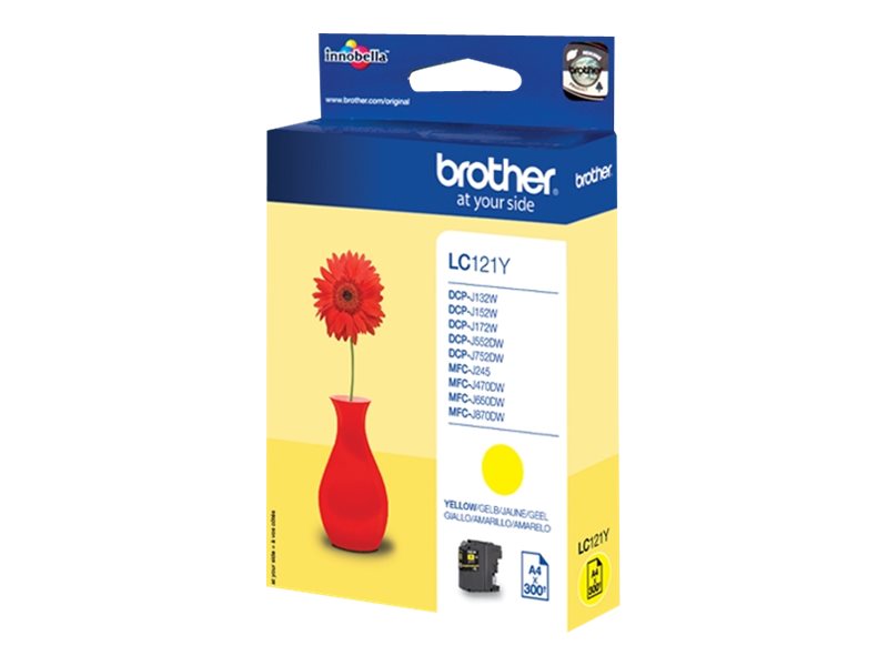 Brother LC121Y - Gelb - original - Tintenpatrone