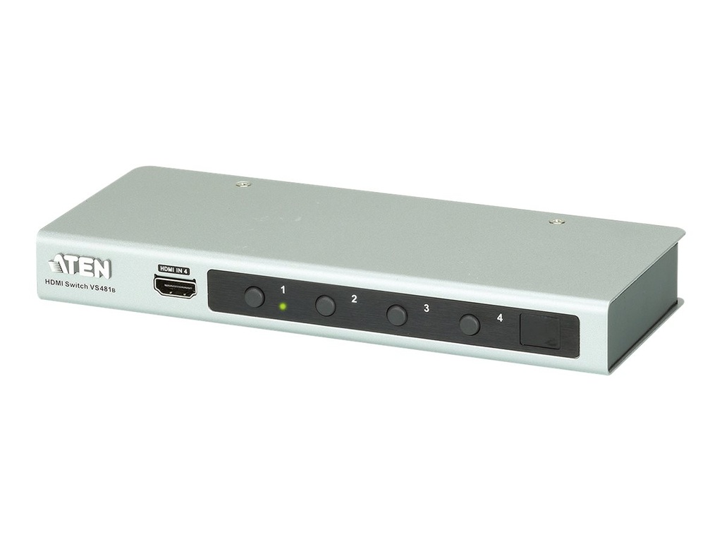 ATEN VS481B - Video/Audio-Schalter - 4 x HDMI