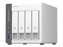 QNAP TS-433 - NAS-Server - 4 Schächte - 4 TB