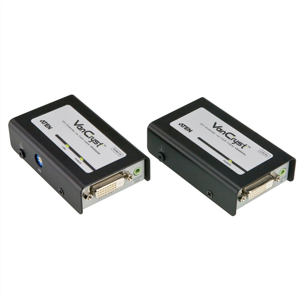 ATEN VE600A Audio-/Video-Leistungsverstärker AV transmitter & receiver Schwarz