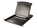 ATEN Slideaway CL5716MW - KVM-Konsole mit KVM-Switch - 16 Anschlüsse - PS/2, USB - 43.9 cm (17.3")