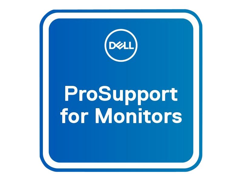 Dell Erweiterung von 3 jahre Basic Advanced Exchange auf 5 jahre ProSupport for monitors - Serviceerweiterung - Austausch (für Monitore)