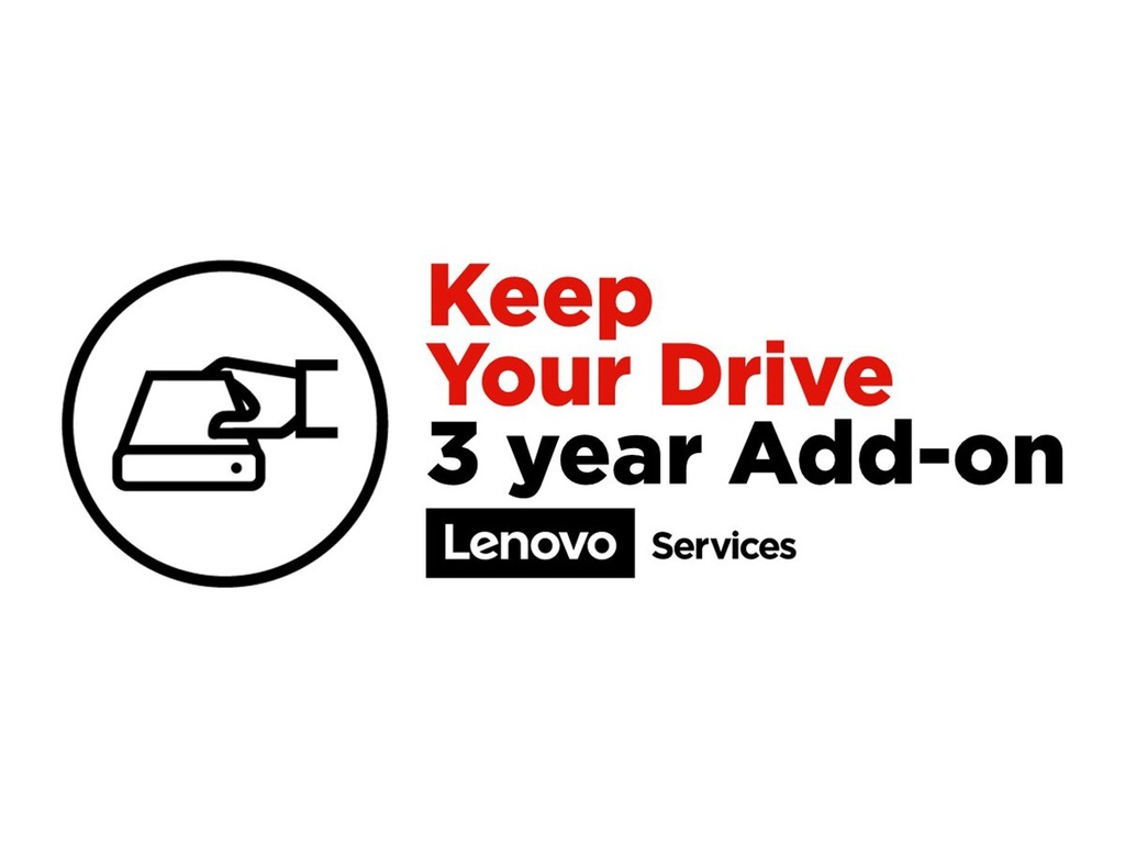 Lenovo Keep Your Drive Add On - Serviceerweiterung - 3 Jahre - für ThinkStation P300; P310; P320; P330; P330 (2nd Gen)