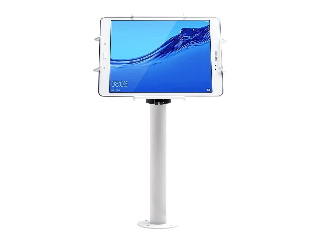 Star Micronics Star mUNITE 18 MOUNT WHT - Aufstellung - modern, platzsparend - für Tablett - Stahl - weiß - Bildschirmgröße: 25.4-81.3 cm (10"-32")