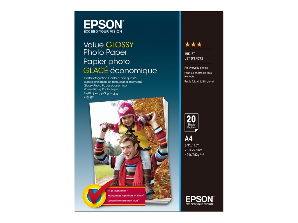 Epson Value - Glänzend - A4 (210 x 297 mm)