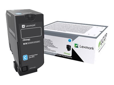 Lexmark Cyan - original - Tonerpatrone LCCP