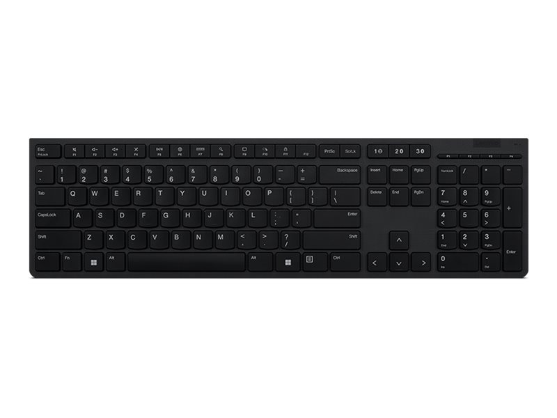 Lenovo Professional - Tastatur - kabellos - Bluetooth, 2.4 GHz