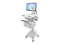 Ergotron Cart with LCD Pivot, SLA Powered, 2 Drawers - Wagen (nur Laden)