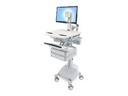 Ergotron Cart with LCD Pivot, SLA Powered, 2 Drawers - Wagen (nur Laden)