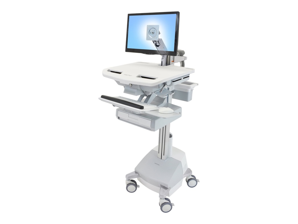 Ergotron Wagen - Konstante Krafttechnologie - für LCD-Display / PC-Ausrüstung - mit LCD-Arm, Schublade (1x1)