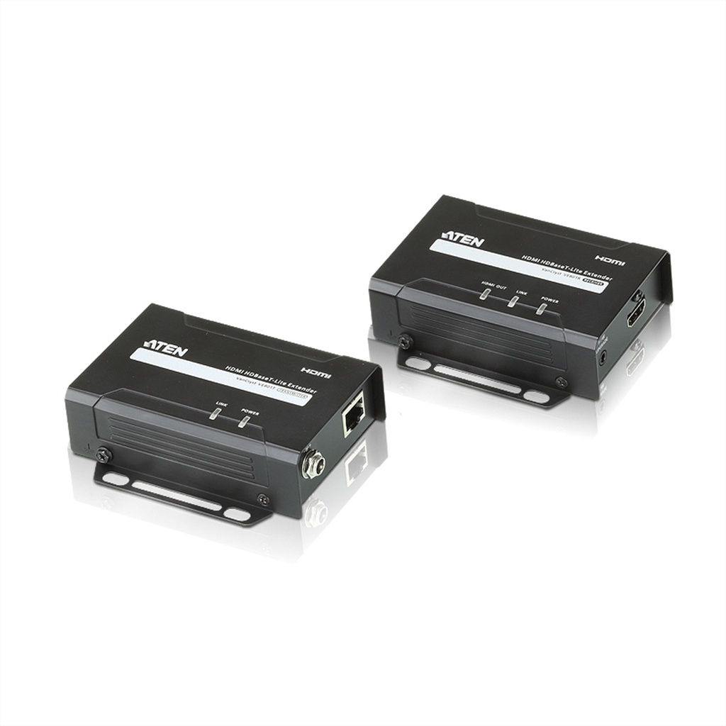 ATEN VE801-AT-G Audio-/Video-Leistungsverstärker AV transmitter & receiver Schwarz