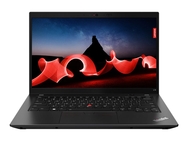 Lenovo ThinkPad L14 Gen 4 21H1 - 180°-Scharnierdesign - Intel Core i7 1355U / 1.7 GHz - Win 11 Pro - Intel Iris Xe Grafikkarte - 32 GB RAM - 1 TB SSD TCG Opal Encryption 2, NVMe - 35.6 cm (14")