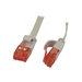 Synergy 21 Patchkabel RJ45, CAT6 250Mhz, 0,5m grau, UTP(U/UTP), PVC, Flach