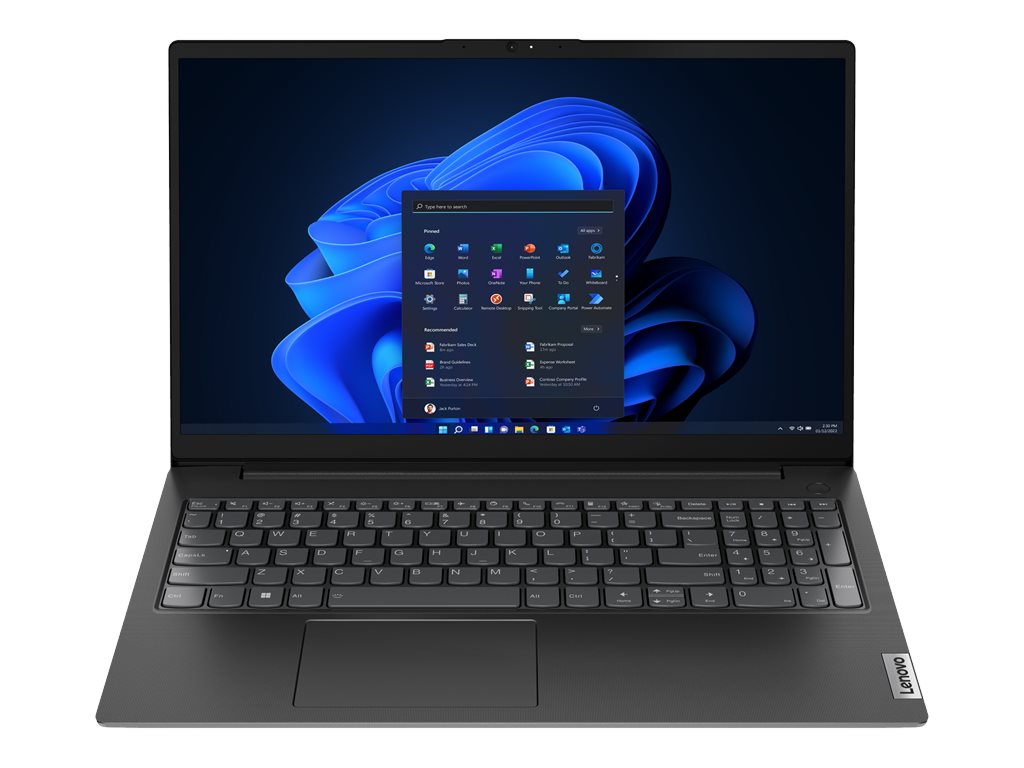 Lenovo V15 G4 IRU 83A1 - 180°-Scharnierdesign - Intel Core i7 1355U / 1.7 GHz - Win 11 Home - Intel Iris Xe Grafikkarte - 16 GB RAM - 512 GB SSD NVMe - 39.6 cm (15.6")