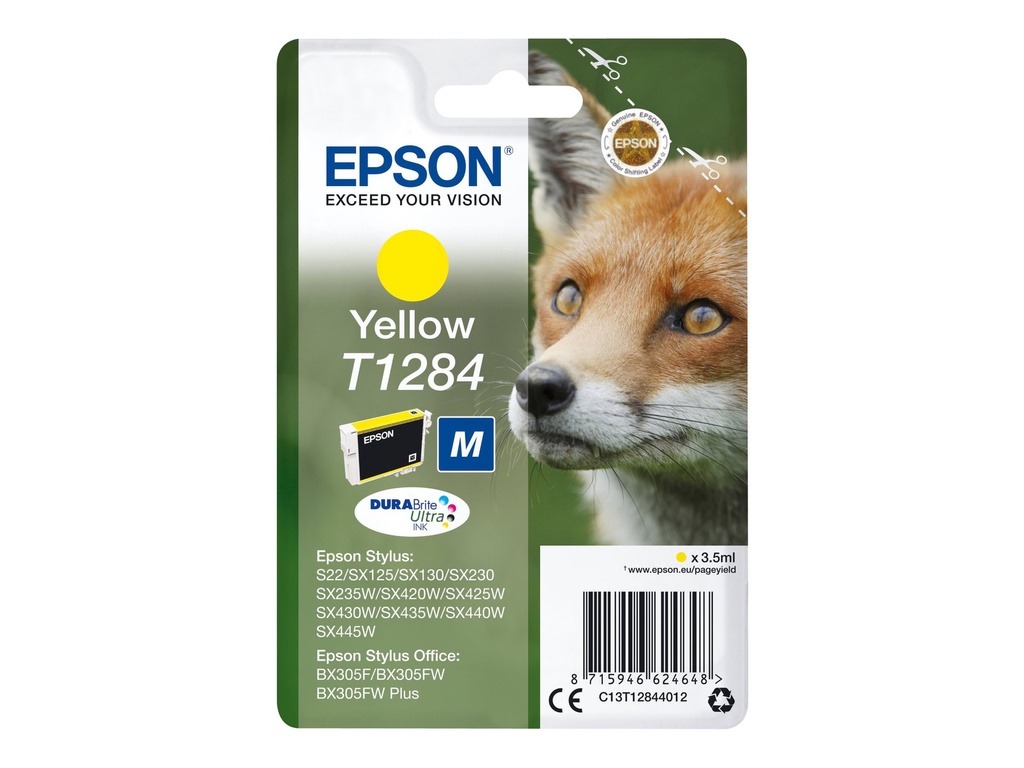 Epson T1284 - 3.5 ml - Größe M - Gelb - original