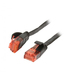 Synergy 21 Patchkabel RJ45, CAT6 250Mhz, 5m schwarz, UTP(U/UTP), PVC, Flach