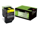 Lexmark 802Y - Gelb - original - Tonerpatrone LCCP, LRP