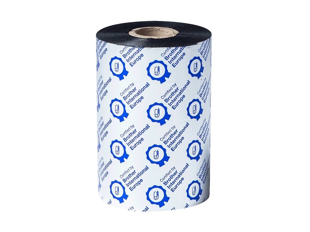 [BWS1D450110] Brother Standard - Schwarz - 110 mm x 450 m - Thermotransfer-Farbband (Packung mit 8)
