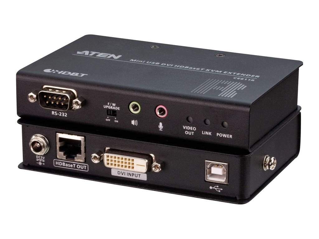 ATEN CE611 - Sender und Empfänger - KVM-/Audio-/serieller Extender