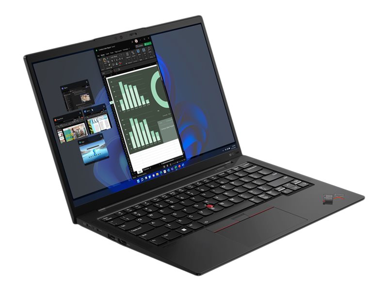 Lenovo ThinkPad X1 Carbon Gen 10 21CB - 180°-Scharnierdesign - Intel Core i7 1255U / 1.7 GHz - Evo - Win 10 Pro 64-Bit (mit Win 11 Pro Lizenz)