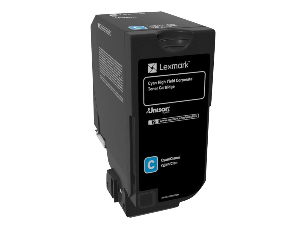 Lexmark Hohe Ergiebigkeit - Cyan - original