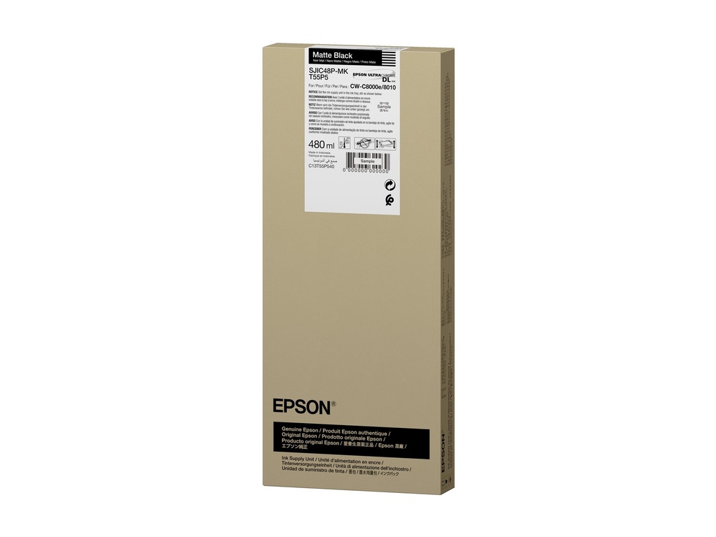 Epson T55P5 - 480 ml - mattschwarz - original