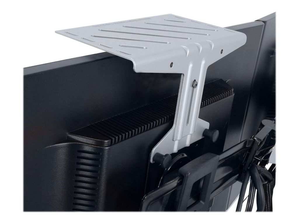 [97-776-194] Ergotron Camera Shelf - Montagekomponente (Klammer, Regal, Befestigungsteile, Klettverschlussstreifen, Gurt)