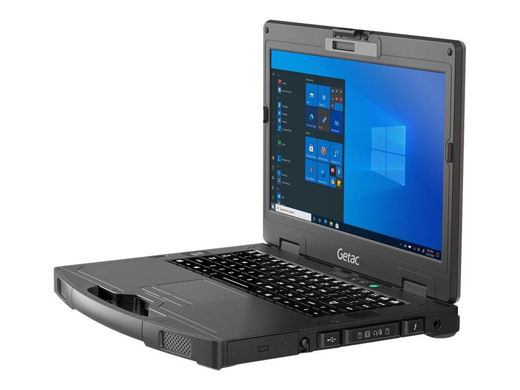 GETAC S410 G4 - Robust - Intel Core i5 1135G7 / 2.4 GHz - Win 11 Pro - Intel Iris Xe Grafikkarte - 16 GB RAM - 512 GB SSD - 35.6 cm (14")