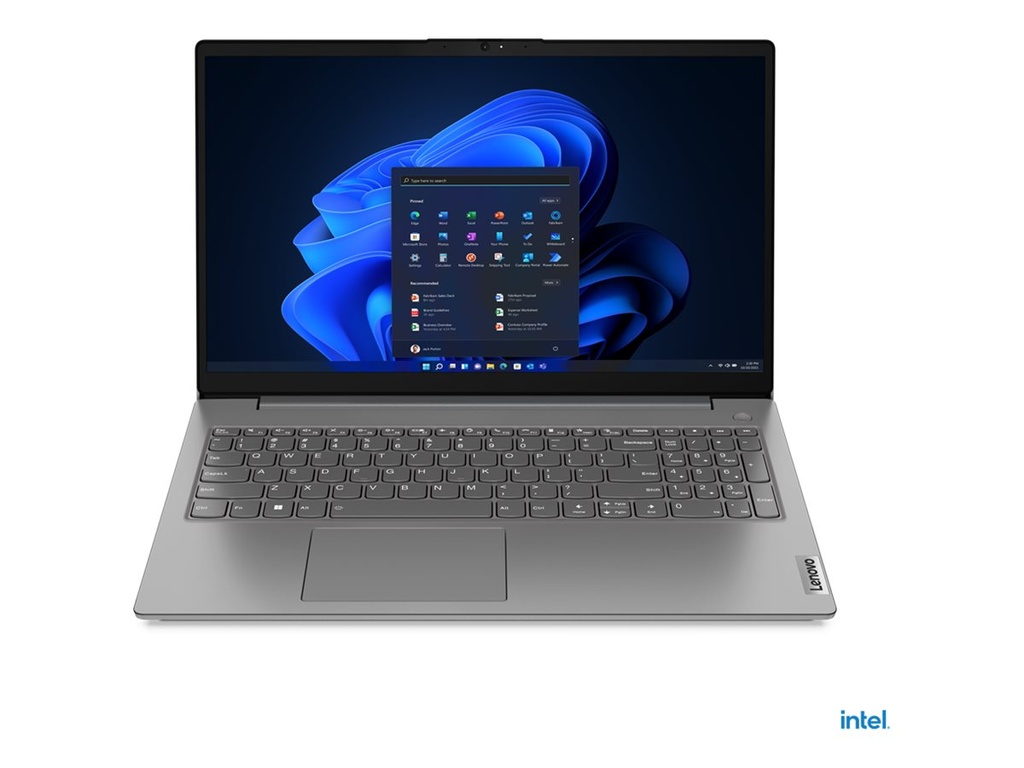 Lenovo V15 G4 IRU 83A1 - 180°-Scharnierdesign - Intel Core i5 13420H / 2.1 GHz - kein Betriebssystem - UHD Graphics - 8 GB RAM - 512 GB SSD NVMe - 39.6 cm (15.6")