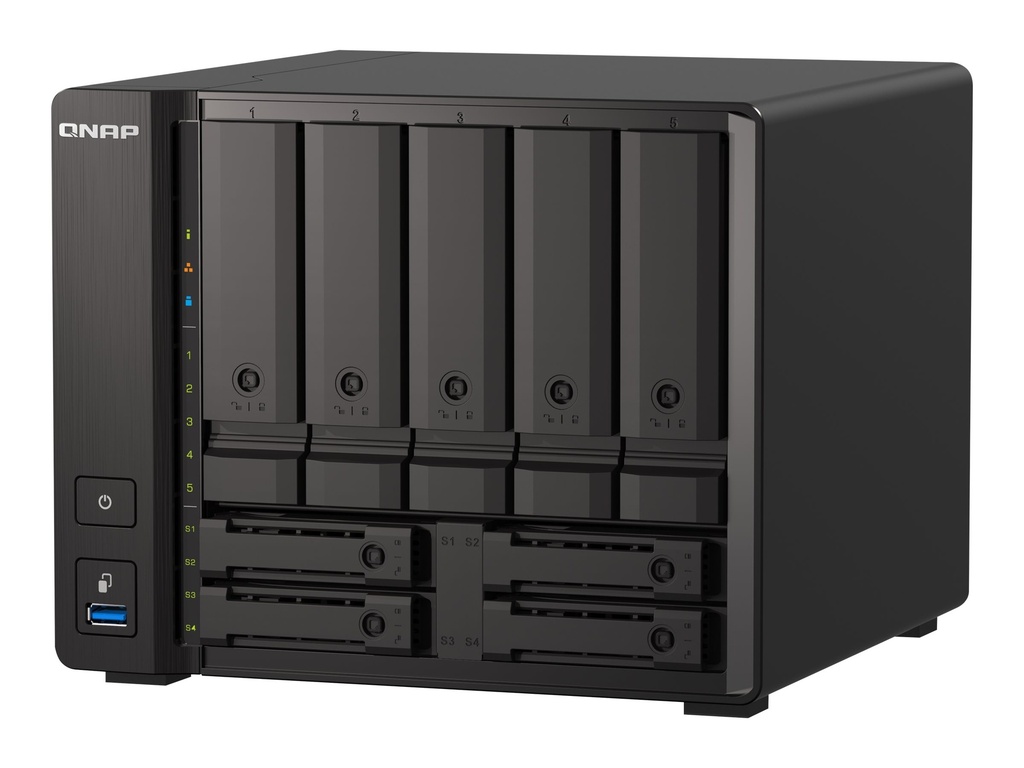 QNAP TS-H973AX-8G - NAS-Server - 9 Schächte