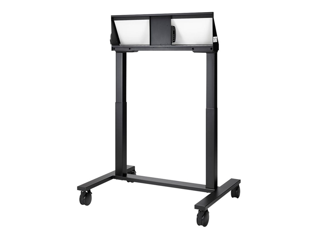 Optoma EST09 - Wagen - motorisierter Lift - für LED-Display - verriegelbar - Schwarz - Bildschirmgröße: 165.1-218.4 cm (65"-86")