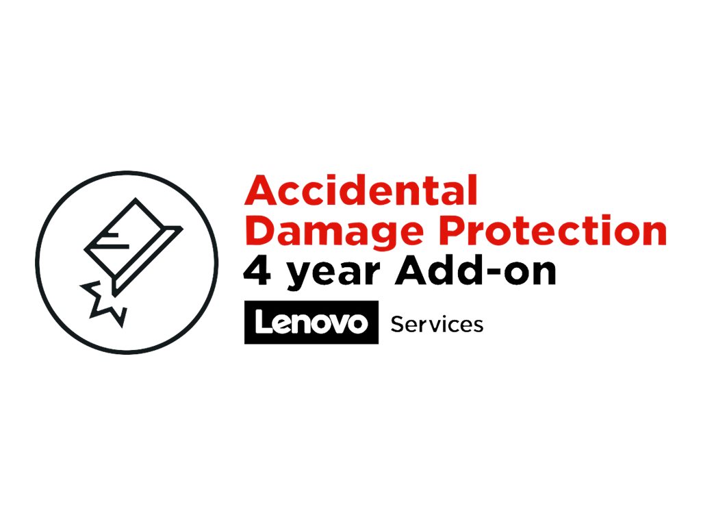 Lenovo Accidental Damage Protection - Abdeckung bei Schaden durch Unfall (für System mit 4-jähriger Vor-Ort-Garantie)