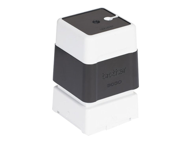 [PR3030B6P] Brother 3030 - Stempel - vorgetränkt - Schwarz - Benutzerdefinierter Text - 30 x 30 mm (Packung mit 6)