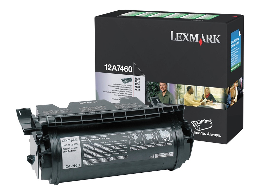 Lexmark Schwarz - original - Tonerpatrone LCCP, LRP