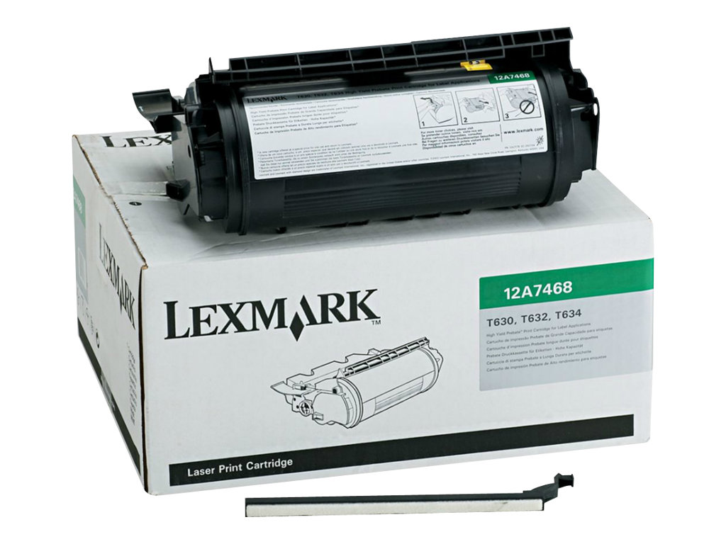 Lexmark Hohe Ergiebigkeit - Schwarz - original