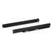 ATEN Easy Installation Rack Montageset (Kurz) für LCD KVM Switch/Konsole - Montageset - Schwarz - CL1000M - CL1000N - CL3000N - CL3800 - CL3100 - CL3700 - 46,5 cm - 70 cm - 952 g