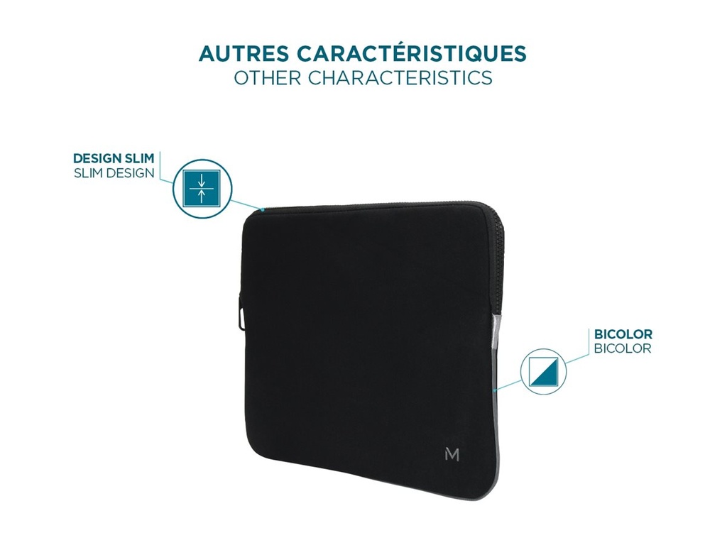 Mobilis Skin - Notebook-Hülle - Memory-Schaumstoff