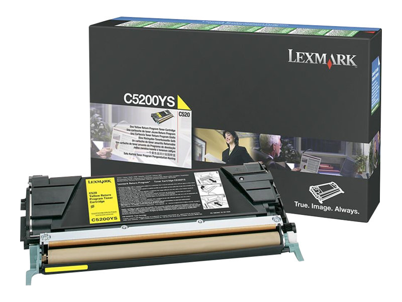 Lexmark Gelb - original - Tonerpatrone LRP