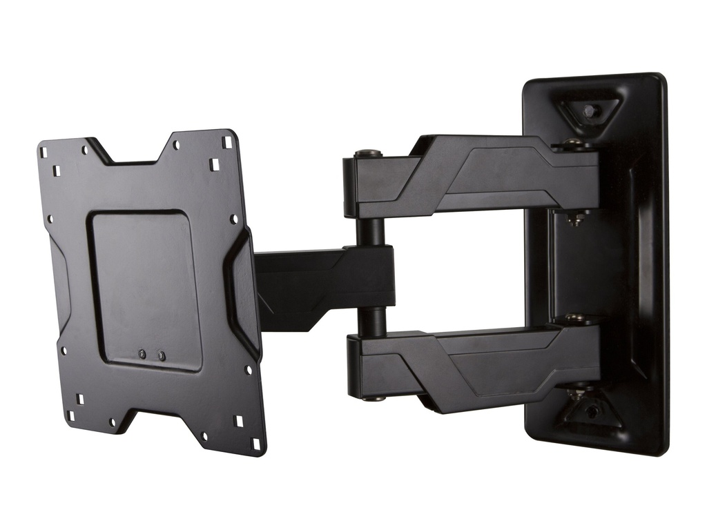 Ergotron Neo-Flex - Befestigungskit (Wandplatte, Tragarm, Monitorplatte, Kabelführungskomponenten, 4 Spinnenadapter) - stark belastbar - für Flachbildschirm - stranggepresstes Aluminium - Schwarz - Bildschirmgröße: 81.3-160 cm (32"-63")