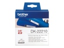 Brother DK-22210 - Schwarz auf Weiß - Rolle (2,9 cm x 30,5 m)