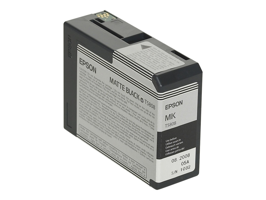 Epson T5808 - 80 ml - mattschwarz - original