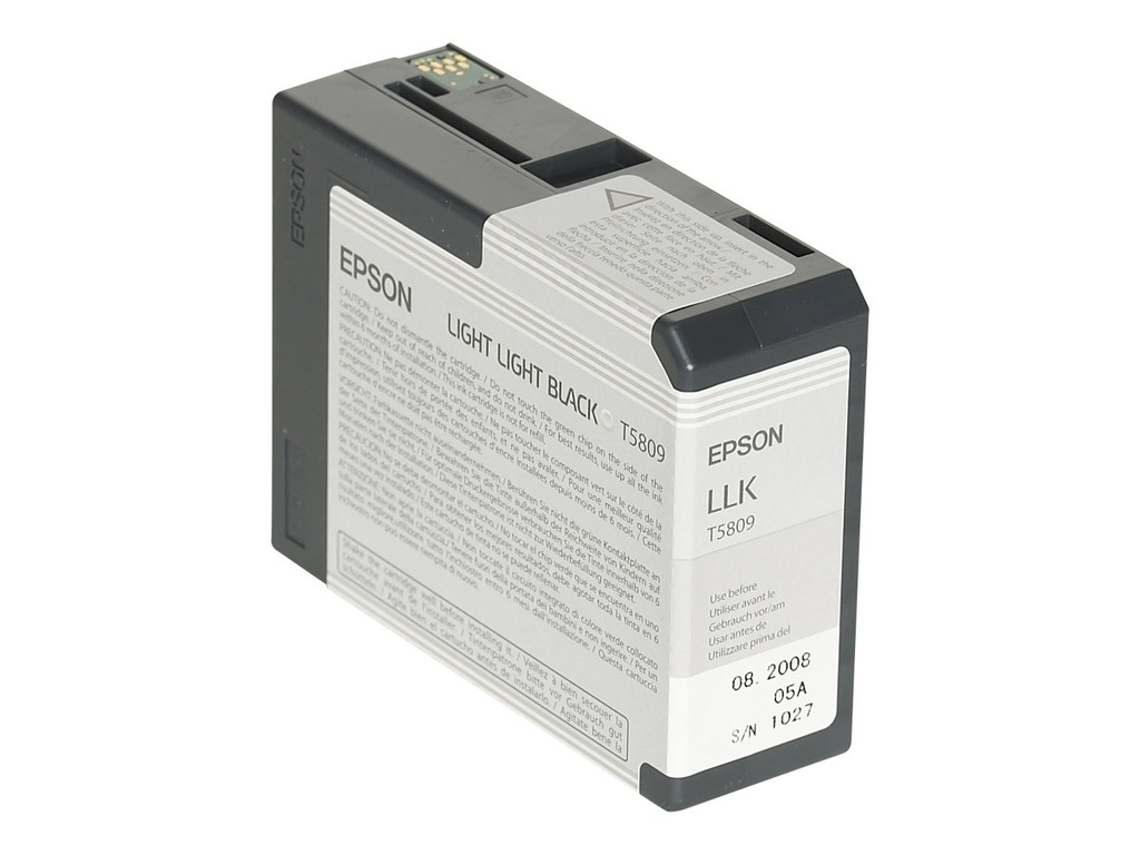 Epson T5809 - 80 ml - Light Light Black - original